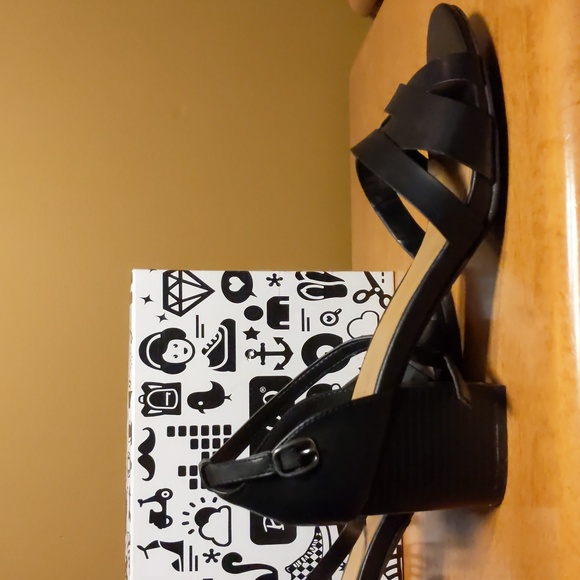 Black Bamboo high heels size 10 - Picture 8 of 12